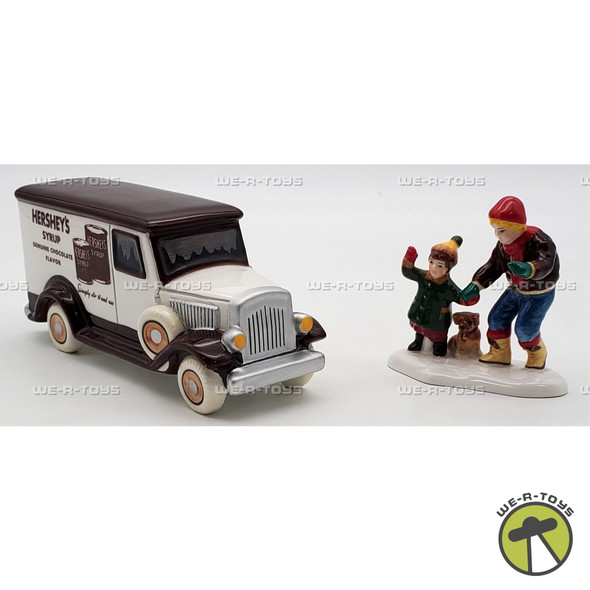 Department 56 Kids Love Hershey's Set of 2 The Original Snow Village Collection
