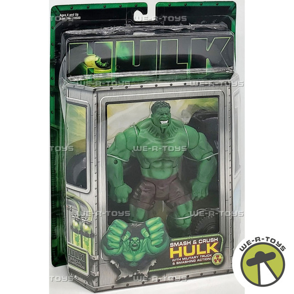 Marvel Smash and Crush Hulk Action Figure 2003 Toy Biz 70502