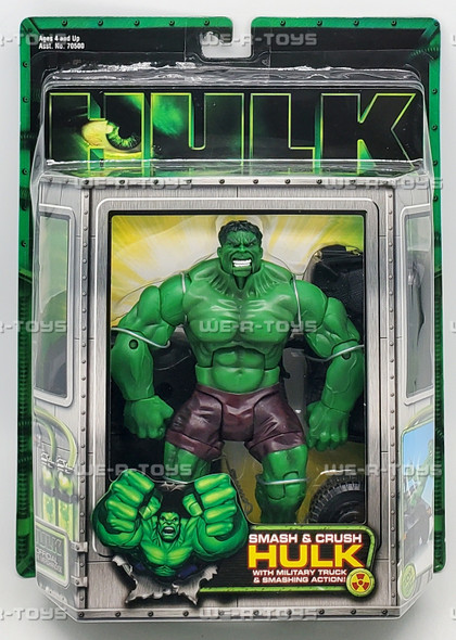 Marvel Smash and Crush Hulk Action Figure 2003 Toy Biz 70502