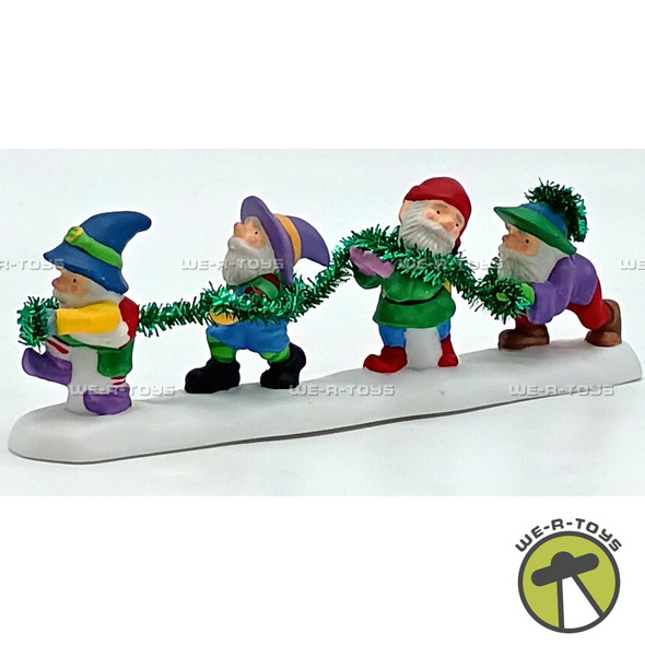 Department 56 North Pole Series Tangled in Tinsel Figurines 56708