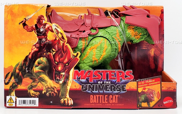 Masters of the Universe Battle Cat Chomp & Roar Action Figure 2026 Mattel JKJ04