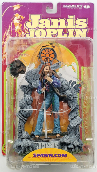 Janis Joplin Super Stage Figure 2000 McFarlane Toys 12150