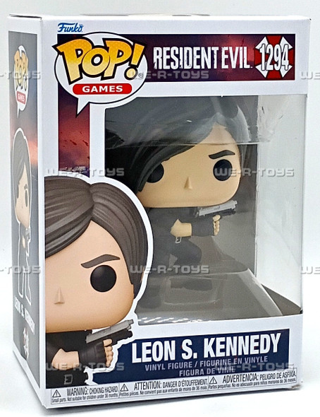 Funko Pop! Games Resident Evil Leon S. Kennedy Vinyl Figure #1294
