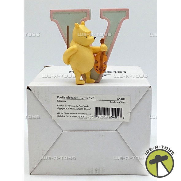 Winnie The Pooh Classic Pooh's Alphabet- Letter V Figurine Michel and Co.