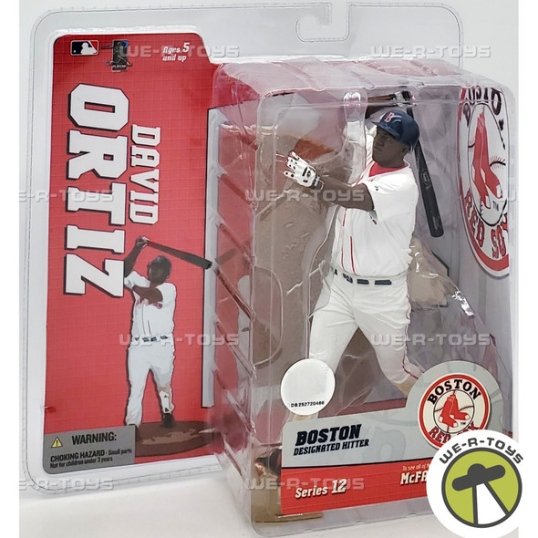David Ortiz Boston Red Sox Designated Hitter Series 12 Figure McFarlane 72472
