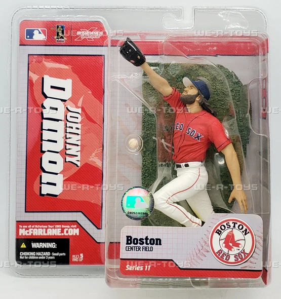 Boston Red Sox Center Field Johnny Damon 18 Figure McFarlane Toys 72396
