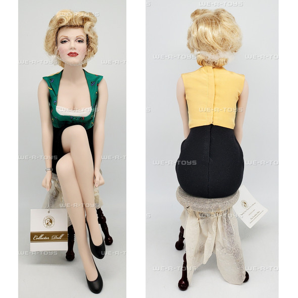 Unforgettable Marilyn Monroe Porcelain Portrait Doll by The Franklin Mint