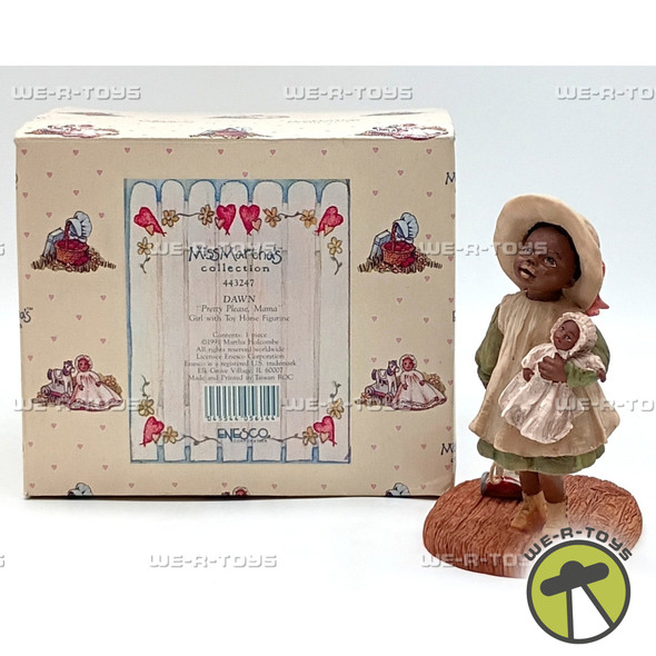 Miss Martha's Collection Pretty Please Mana Girl With Toy Horse Figure 1991