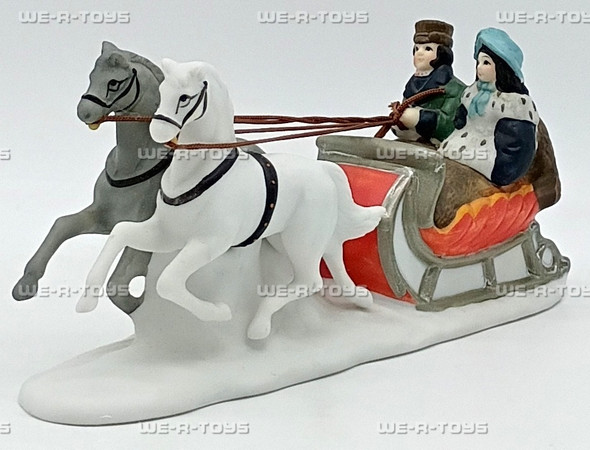 Department 56 Dickens Sleighride Handpainted Porcelain 65110