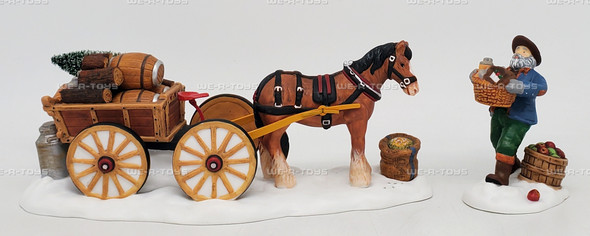 Department 56 Load Up the Wagon New England Village Series 56630