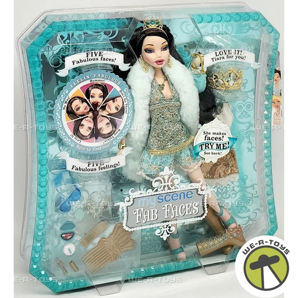 Barbie My Scene Fab Faces Nolee Doll 2006 Mattel J1140