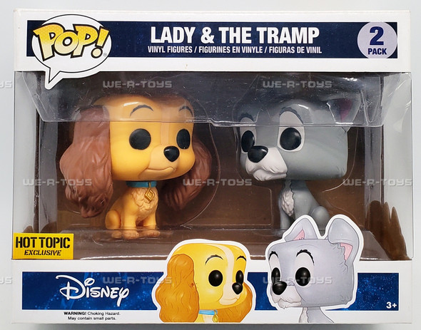 Funko POP Disney Lady and the Tramp Vinyl Figure 2 Pack