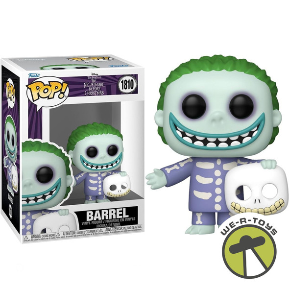 Funko Pop The Nightmare Before Christmas Barrel Vinyl Figure #1810