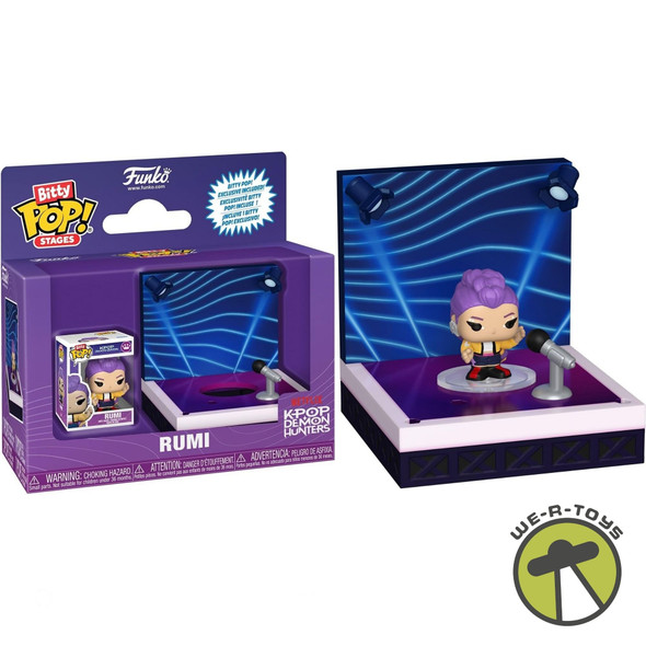 KPop Demon Hunters Rumi Funko Bitty Pop! Stages Mini-Figure