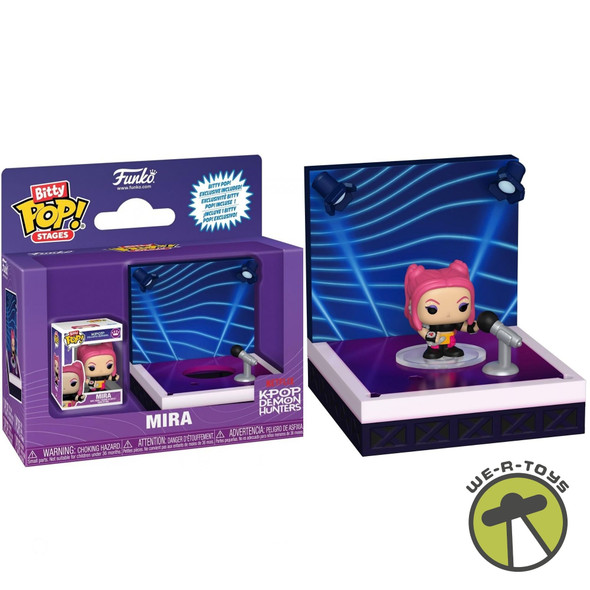 KPop Demon Hunters Mira Funko Bitty Pop! Stages Mini-Figure
