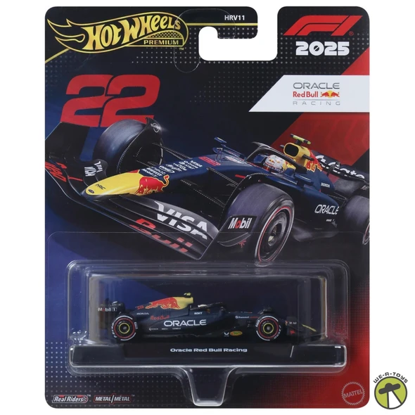 Hot Wheels Premium F1 Oracle Red Bull Racing #22 Diecast Car 2025 Yuki Tsunoda