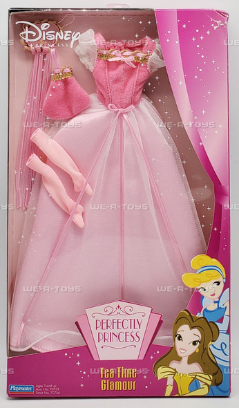 Dsiney Princess Perfectly Princess Tea Time Glamour Fashion Playmates 70746