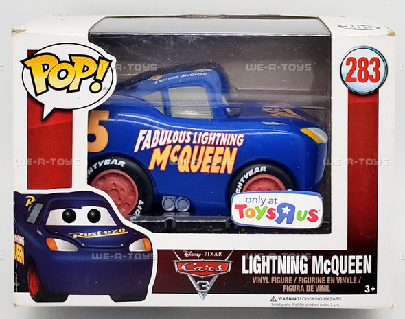 Funko POP Disney Pixar Cars Lightning McQueen 283 Vinyl Figure