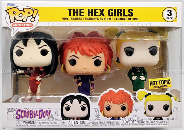Funko POP Animation Scooby-Doo The Hex Girls Vinyl Figure 3 Pack