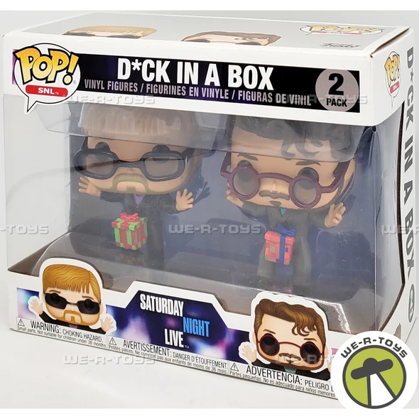 Funko POP SNL Saturday Night Live D*ck in a Box Vinyl Figure 2 Pack