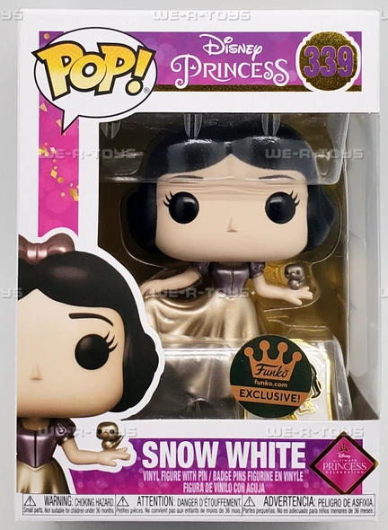Funko POP Disney Princess Snow White 339 Vinyl Figure and Pin