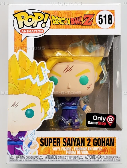 Funko POP Animation Dragon Ball Z Super Saiyan 2 Gohan 518 Vinyl Figure