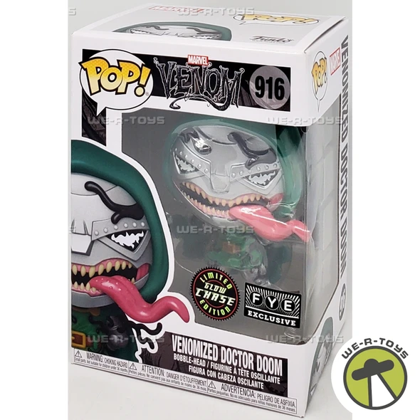 Funko POP Marvel Venom Venomized Doctor Doom 916 Vinyl Bobble Head Figure