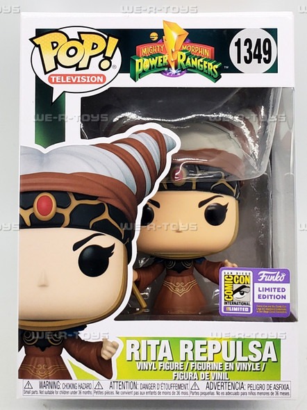 Funko POP TV Mighty Morphin Power Rangers Rita Repulsa 1349 Vinyl Figure