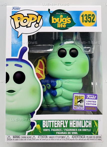Funko POP Disney Pixar A Bug's Life Butterfly Heimlich 1352 Vinyl Figure