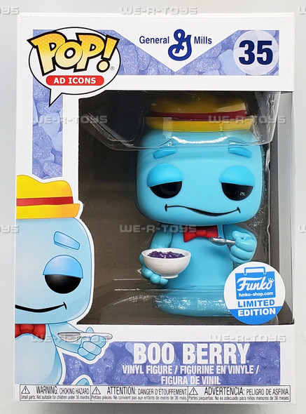 Funko POP Ad Icons General Mills Boo Berry 35 Vinyl FIgure