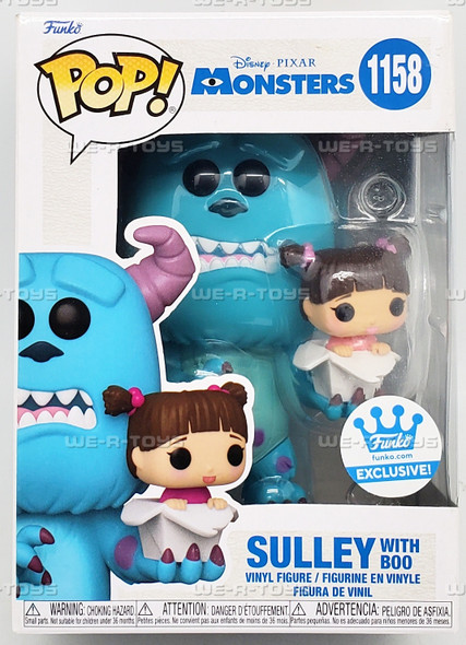 Funko POP Disney Pixar Monsters Inc. Sulley with Boo 1158 Vinyl Figure