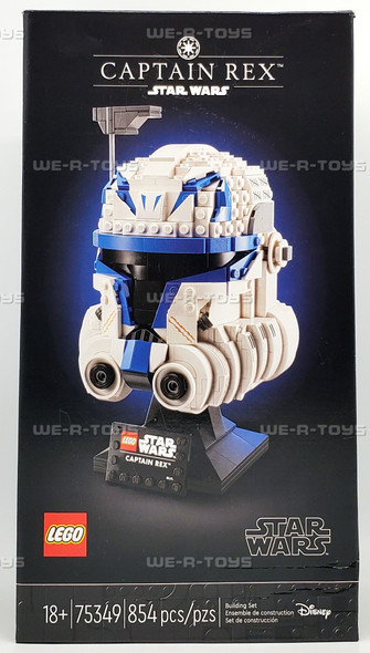 LEGO Star Wars Captain Rex Helmet 854 Pieces Building Set 75349