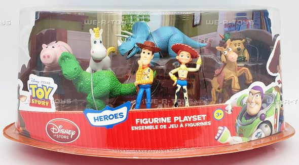 Disney Pixar Toy Story Heroes Figurine Playset Disney Store 70962