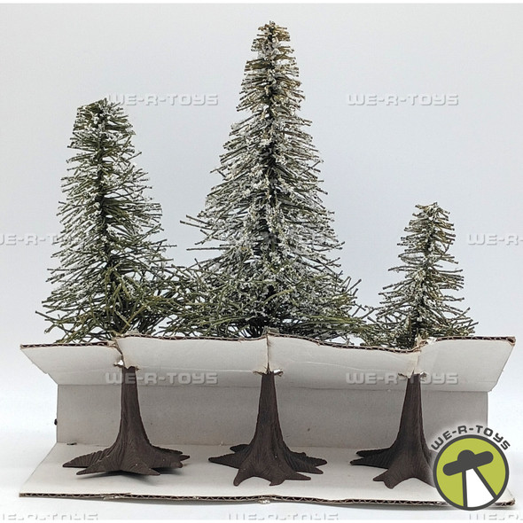 Department 56 Set of 3 Pine Trees Village Accessories