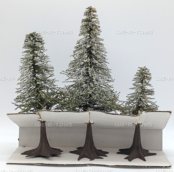 Department 56 Set of 3 Pine Trees Village Accessories