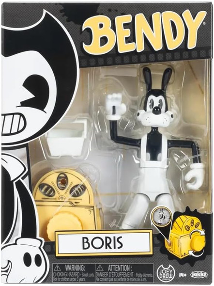 Bendy and the Ink Machine 5" Boris with Picnic Basket & Projector Action Figure