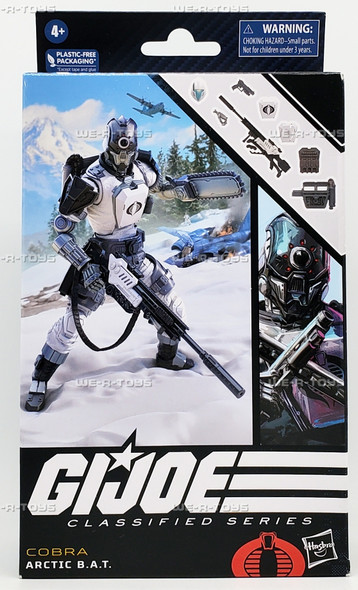 G.I. Joe Classified Series Cobra Arctic B.A.T. Action Figure 2023 Hasbro F7728