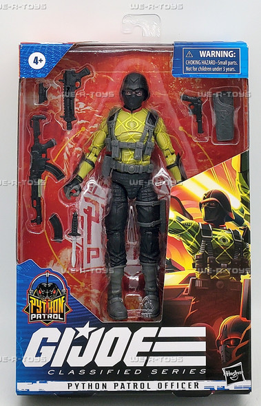 G.I. Joe Classified Series Python Patrol Officer Action Figure 2022 Hasbro F4758