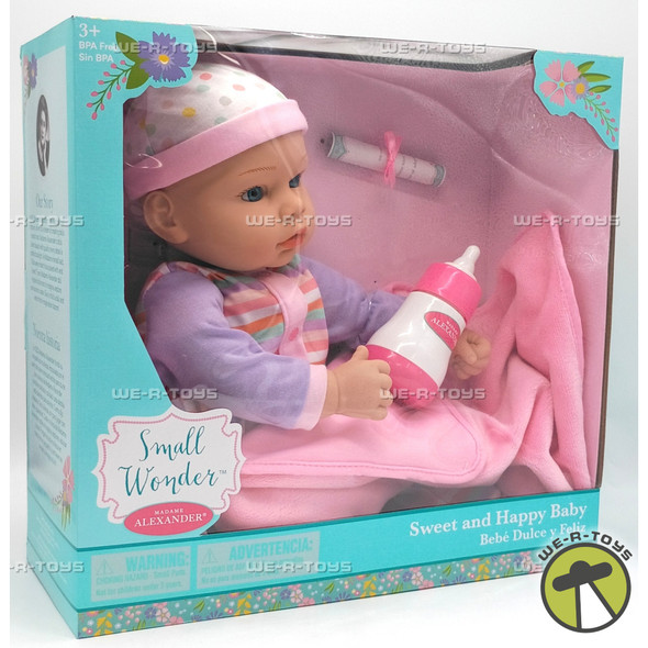 Madame Alexander Small Wonder Sweet and Happy Baby #20259