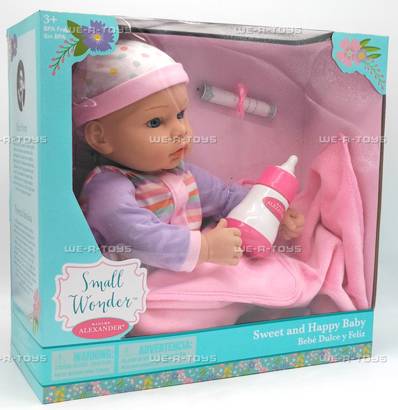 Madame Alexander Small Wonder Sweet and Happy Baby #20259