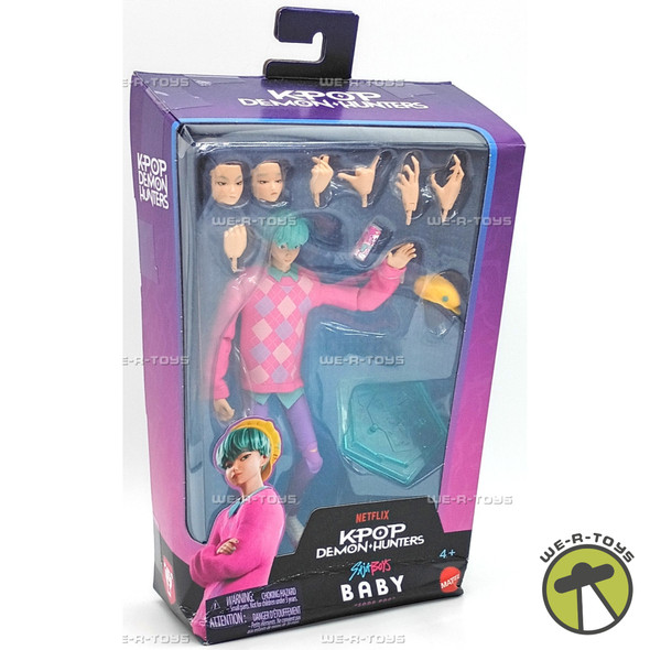 Kpop Demon Hunters Saja Boys Baby Action Figure Mattel