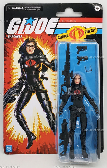 G.I. Joe Cobra Enemy Baroness Action Figure 2022 Hasbro F4762