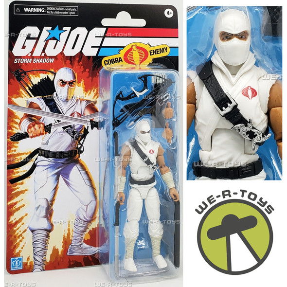 G.I. Joe Cobra Enemy Storm Shadow Action Figure 2022 Hasbro F4769