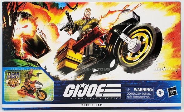 G.I. Joe Classified Series Duke & Ram Action Figure & Vehicle Hasbro F4924
