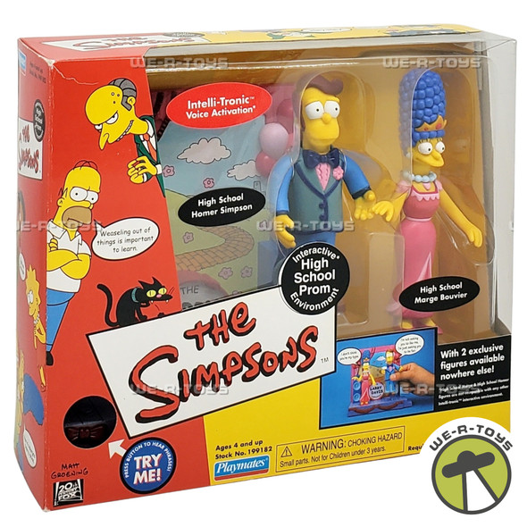 The Simpsons Interactive High School Prom with Hish School Marge & Homer 199182