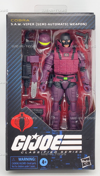 G.I. Joe Classified Series 147 S.A.W. Viper Semi-Automatic Weapon Action Figure