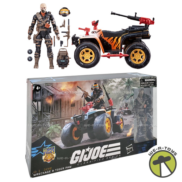 G.I. Joe Classified Series Tiger Force Wreckage and Tiger Paw 2024 Hasbro F9435