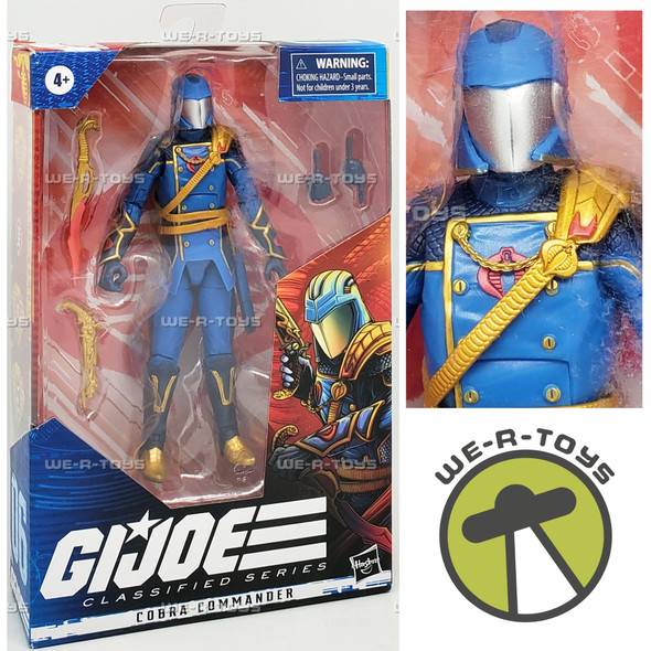 G.I. Joe Classified Series 06 Cobra Commander Action Figure 2020 Hasbro F3112