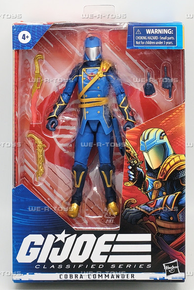 G.I. Joe Classified Series 06 Cobra Commander Action Figure 2020 Hasbro F3112