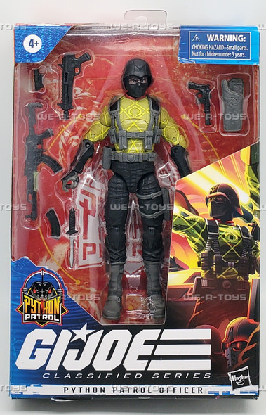 G.I. Joe Classified Series 56 Python Patrol Officer Action Figure Hasbro F4758
